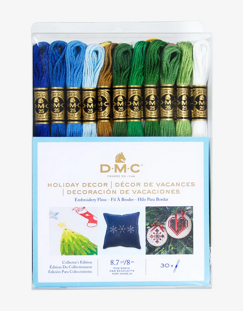 DMC 30 Pack Holiday Decor Embroidery Floss