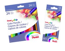Pentel Colored Pencil Box Sets