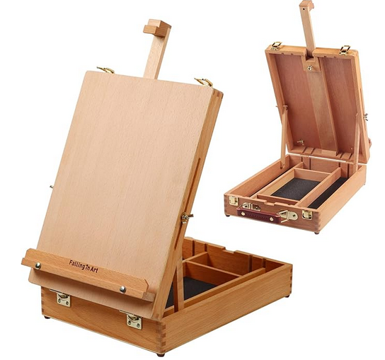 Falling in Art Tapletop Easel Box