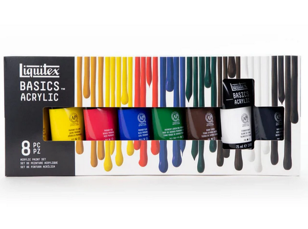 Liquitex 75ml Basics Set of 8