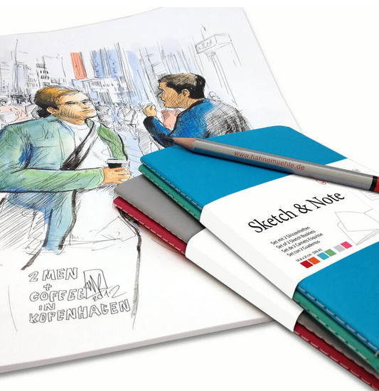 Hahnemuhle Sketch & Note Set of 2 Booklets