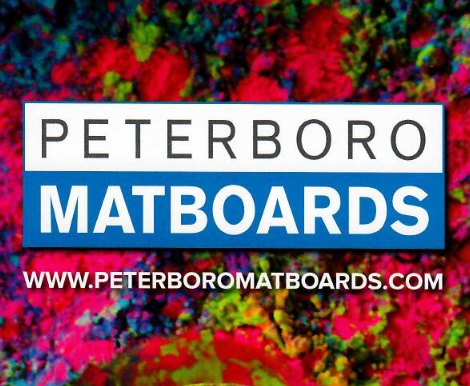 Peterboro 20in x 32in Half Size White Core Mat Board