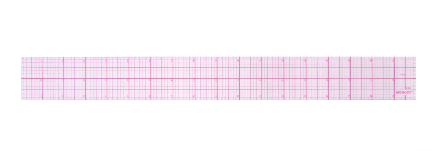 C-Thru 8ths Beveled Rulers