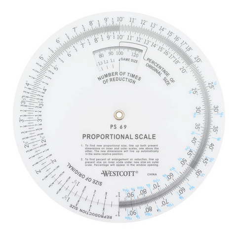 C-Thru Circular Proportional Scales