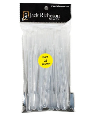 Jack Richeson 25 Pack Paint Pipettes