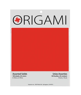 Yasutomo 20 Assorted Color Origami Paper