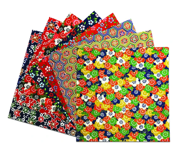 Yasutomo 24 Sheets Assorted Yuzen II Origami Paper