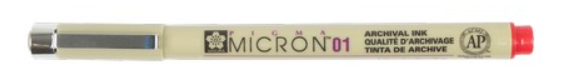 Sakura Pigma .25 Micron 01 Pens