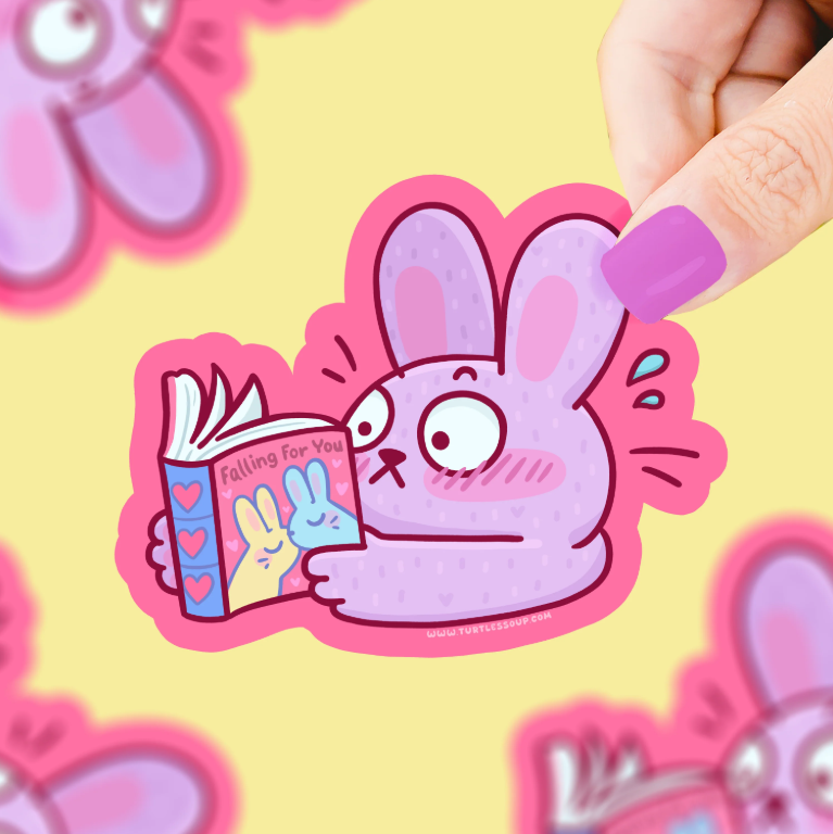 Turtle's Soup Book Lovers Stickers