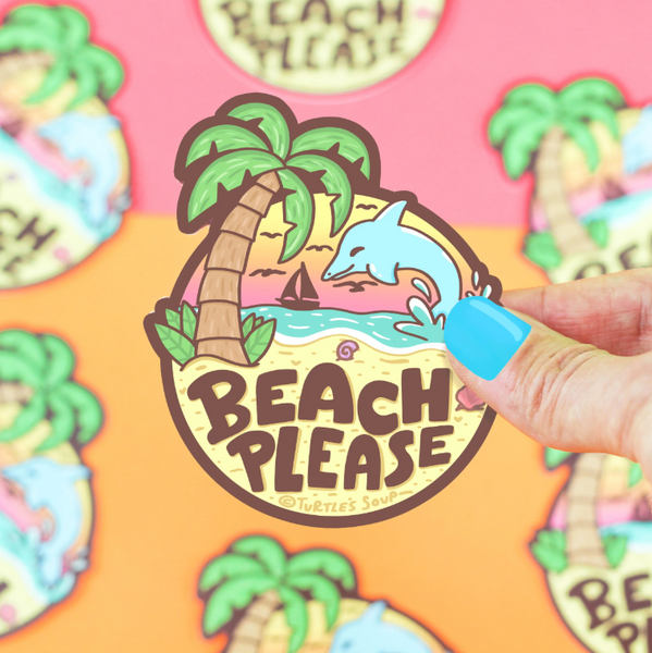 Turtle's Soup Nature Stickers