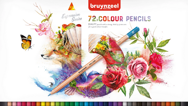 Talens Bruynzeel 72 Colored Pencil Set