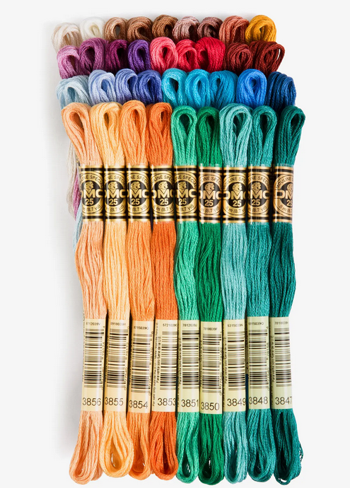 DMC 36 Piece Embroidery Floss Sets