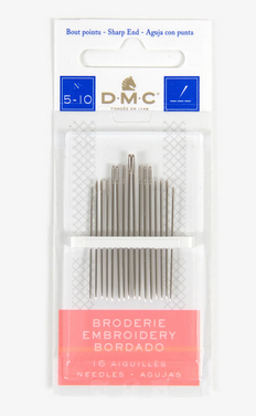 DMC 16 Pack Embroidery Hand Needles
