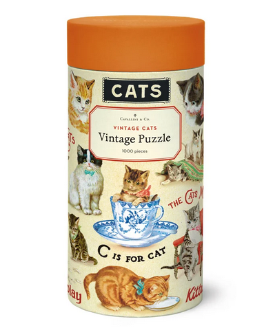 Cavallini & Co 1000 Piece Vintage Inspired Puzzles