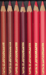Caran D'Ache Supracolor Aquarelle Red Colored Pencils