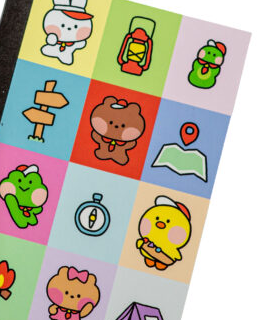 Itoya Minini Oasis Gridded Notebooks