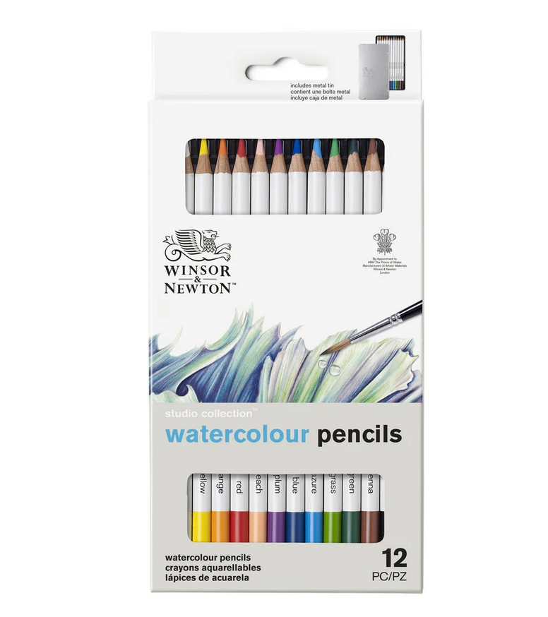 Winsor & Newton Studio Watercolour Pencil Sets