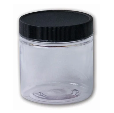 Jacquard Empty Widemouth Plastic Jars