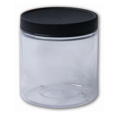 Jacquard Empty Widemouth Plastic Jars