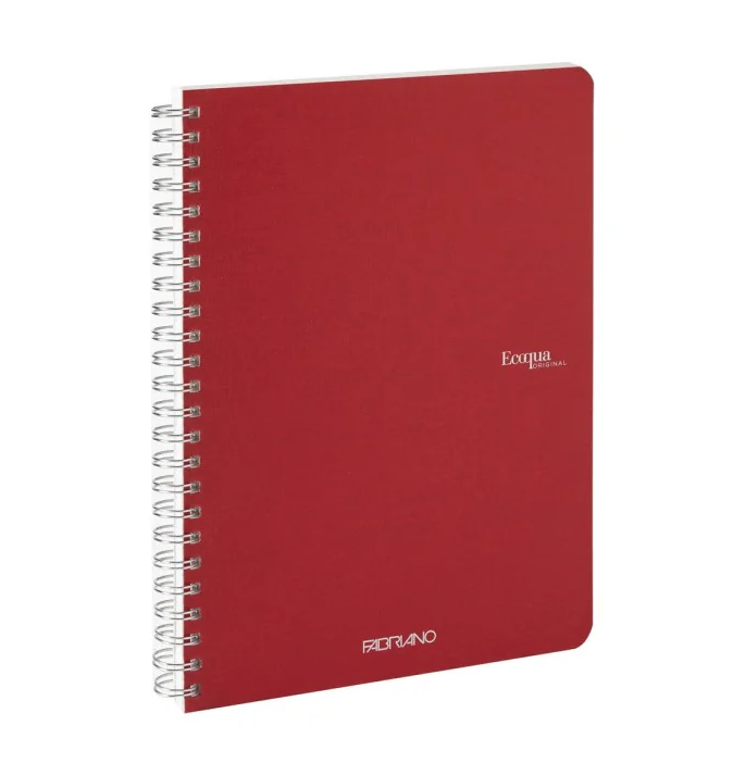 Fabriano Ecoqua A4 Spiral Bound Notebooks