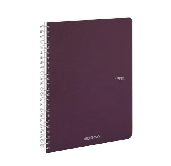 Fabriano Ecoqua A5 Spiral Bound Notebooks