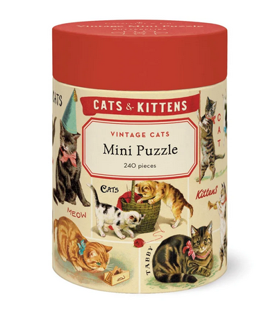 Cavallini & Co 240 Piece Vintage Inspired Mini Puzzles