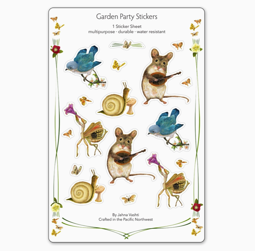 Jahna Vashti Sticker Sheets