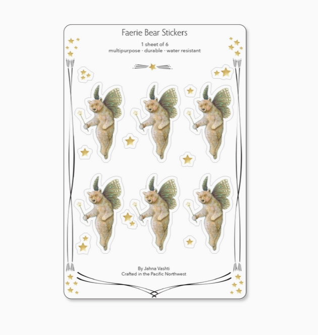 Jahna Vashti Sticker Sheets