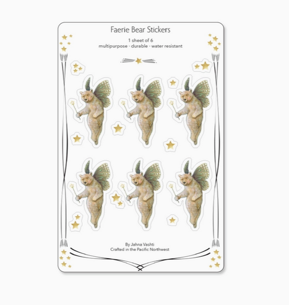 Jahna Vashti Sticker Sheets