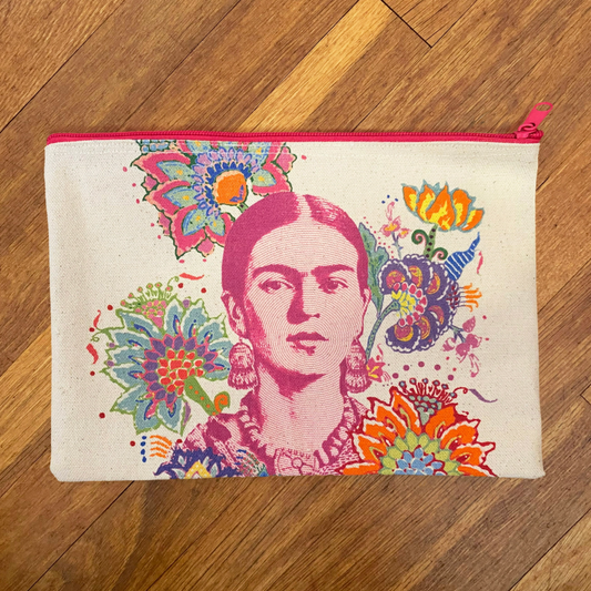 KatzPajamas Cotton Zipper Pouches