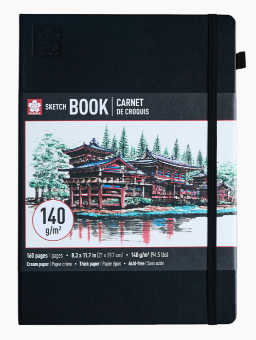 Sakura Hardcover A4 Sketchbooks