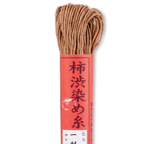 Fujix Persimmon Dyed Cotton Thread