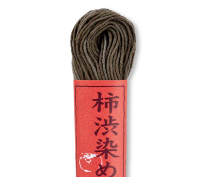 Fujix Persimmon Dyed Cotton Thread