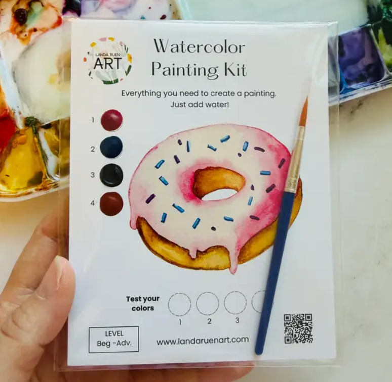 Landa Ruen Watercolor Painting Kits