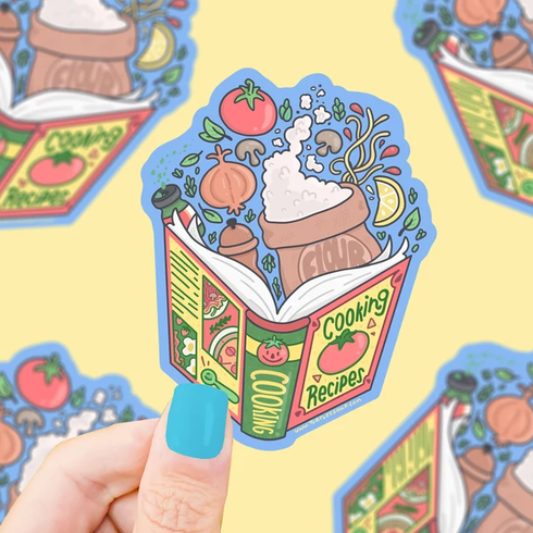 Turtle's Soup Book Lovers Stickers
