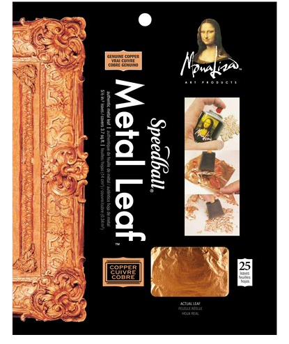 Speedball Mona Lisa Composition Metal Leaf Sheets