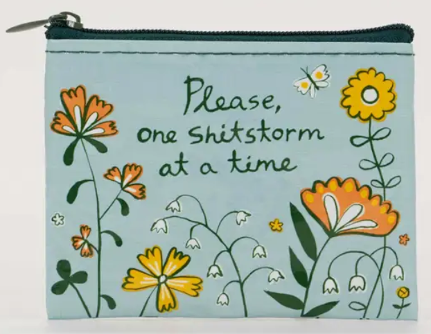 Blue Q Recycled Coin Purses
