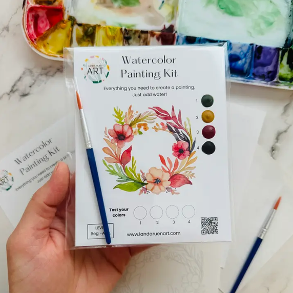 Landa Ruen Watercolor Painting Kits