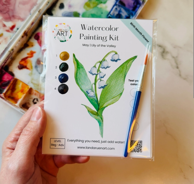Landa Ruen Watercolor Painting Kits