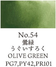 Watercolor Pan Olive Green 054