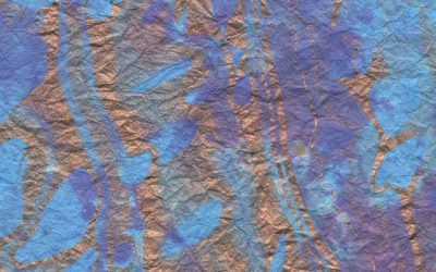 Marbled Momi Turquoise/Purple/Copper