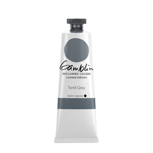 Gamblin 37ml Reclaimed Colors Limited Edition Torrit Grey