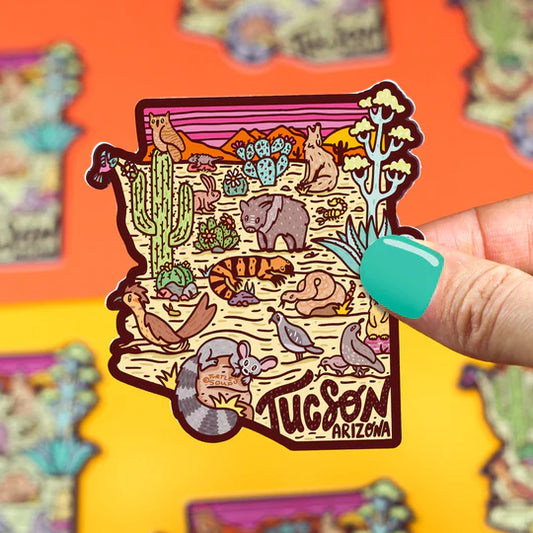 Turtle's Soup Local Arizona Stickers