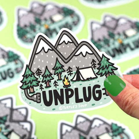 Sticker Unplug