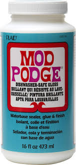 Plaid Dishwasher Safe Mod Podge