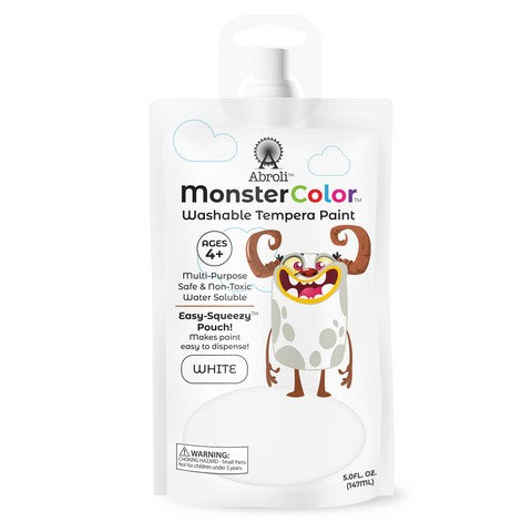 Abroli Monster Washable Tempera Paint Pouches