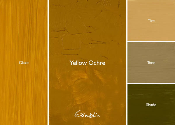 Artist Grade Oils 37ml Yellow Ochre