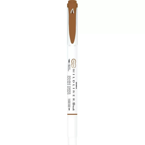 Mildliner Brush Double Sided Brown