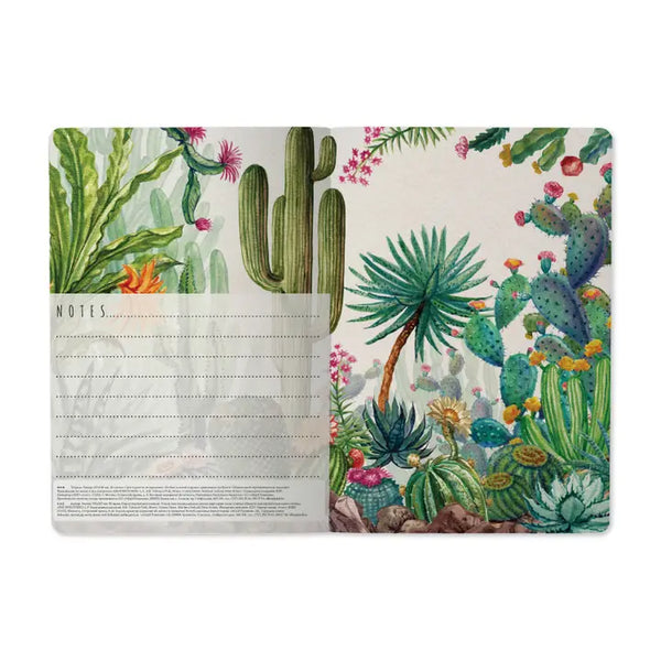 Notebook Green Cactus