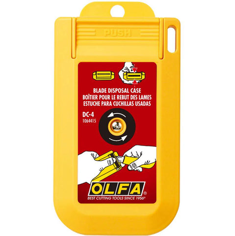 Olfa Pocket-Size Blade Disposal Can w/Mounting Hole